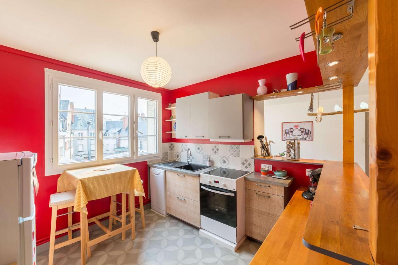 Appartement L'Oiseau Blanc - Hyper Centre - Arrivée Autonome à Blois Extérieur photo